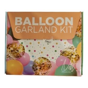 NIB Nest Designs Pastel Balloon Arch Garland Kit - Colorful Celebration